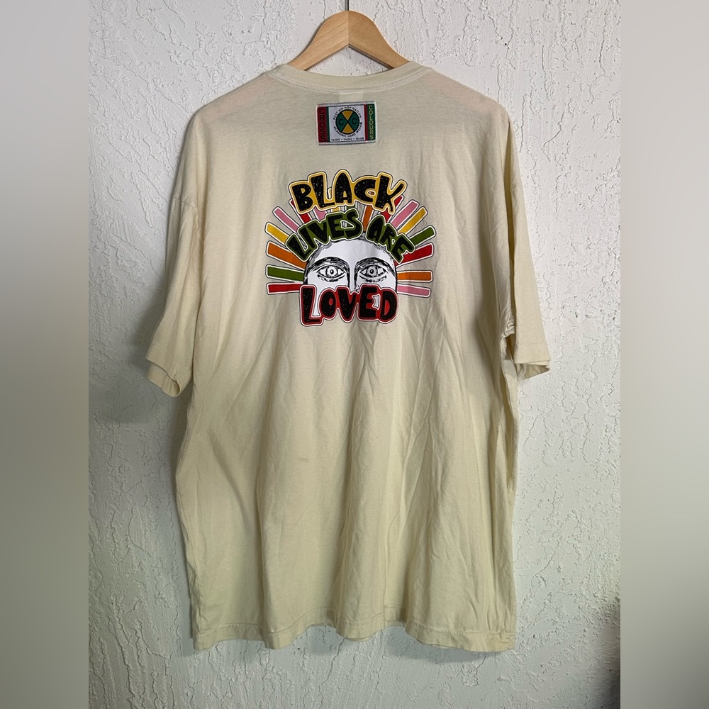 NWT Cross Colours “Black Lives Are Loved” T-shirt | Sz 2XL